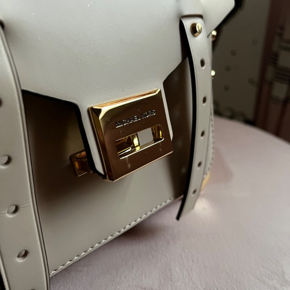 Michael Kors Manhattan Medium Teal Leather Top Handle  Michael Kors Manhattan Handbag